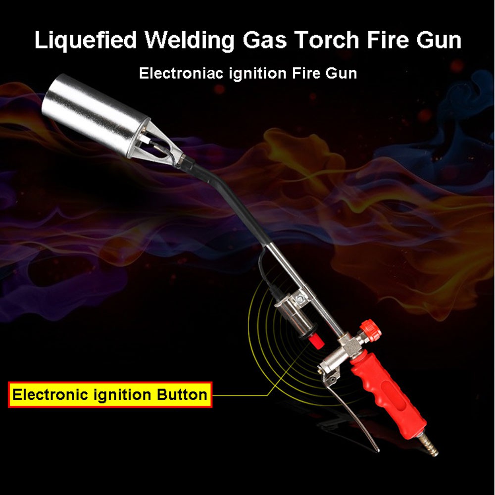 Liquefied Welding Gas torch Fire Gun with Electronic ignition Button