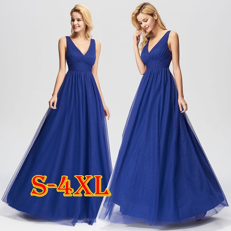 blue gown for party