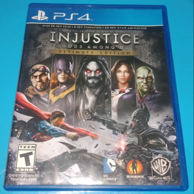 injustice gods among us ps4