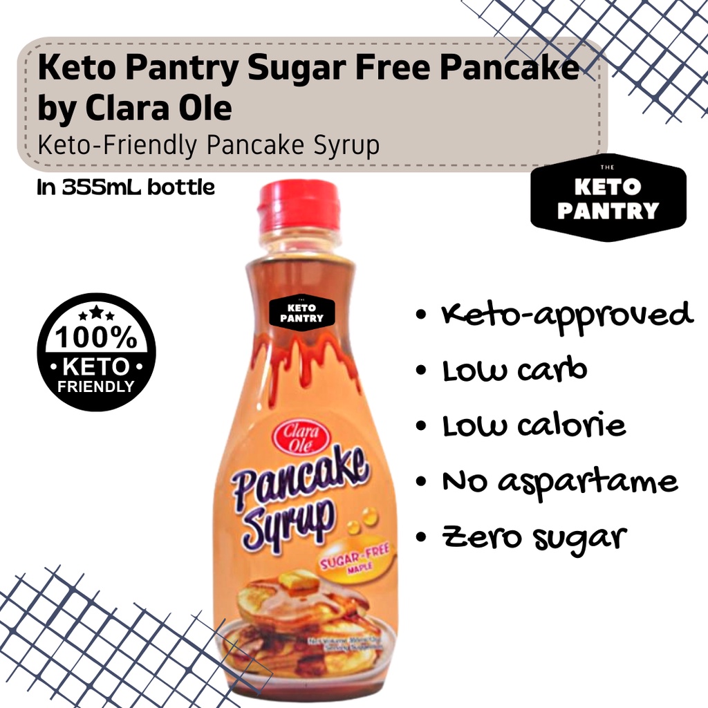 Sugar Free Pancake Syrup by Clara Ole Shopee Philippines