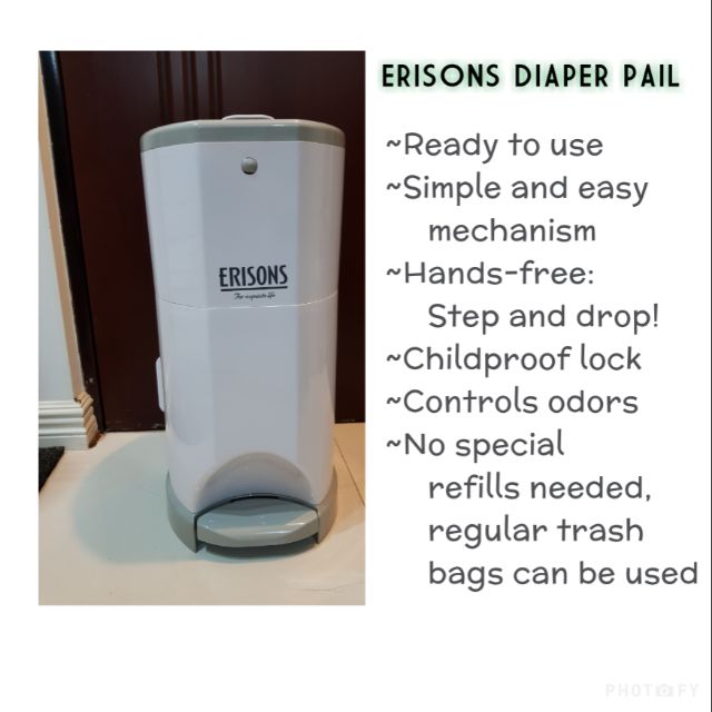 odor free diaper pail