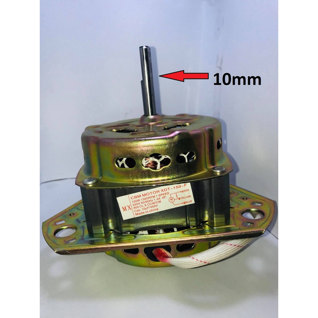 Washing Machine Wash Motor 10mm & 12mm (copper) Shopee Philippines