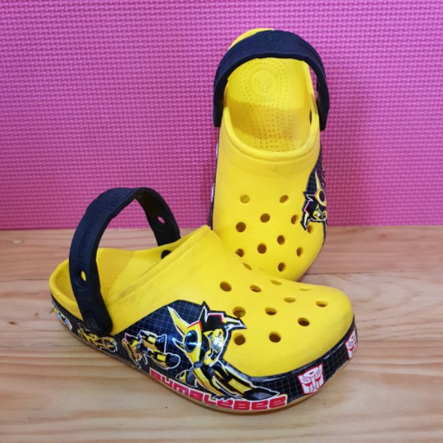 bumblebee crocs