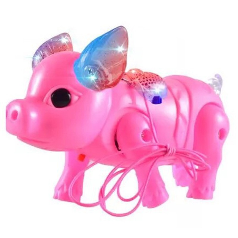 walking pig toy