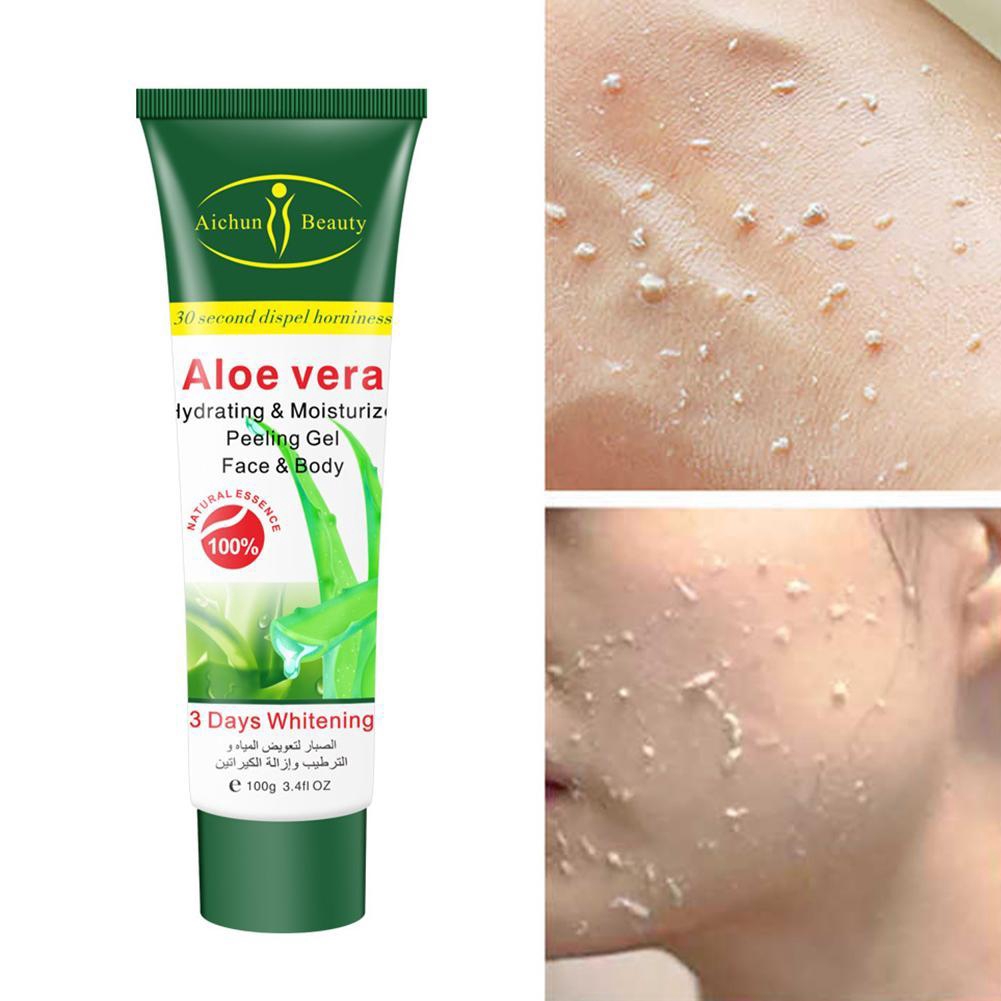 aloe vera hydrating & moisturizing peeling gel