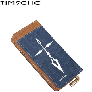 fgo anime game peripheral wallet black and white Joan of Arc fate men and women long and short models ins student change card bag tide brand #3