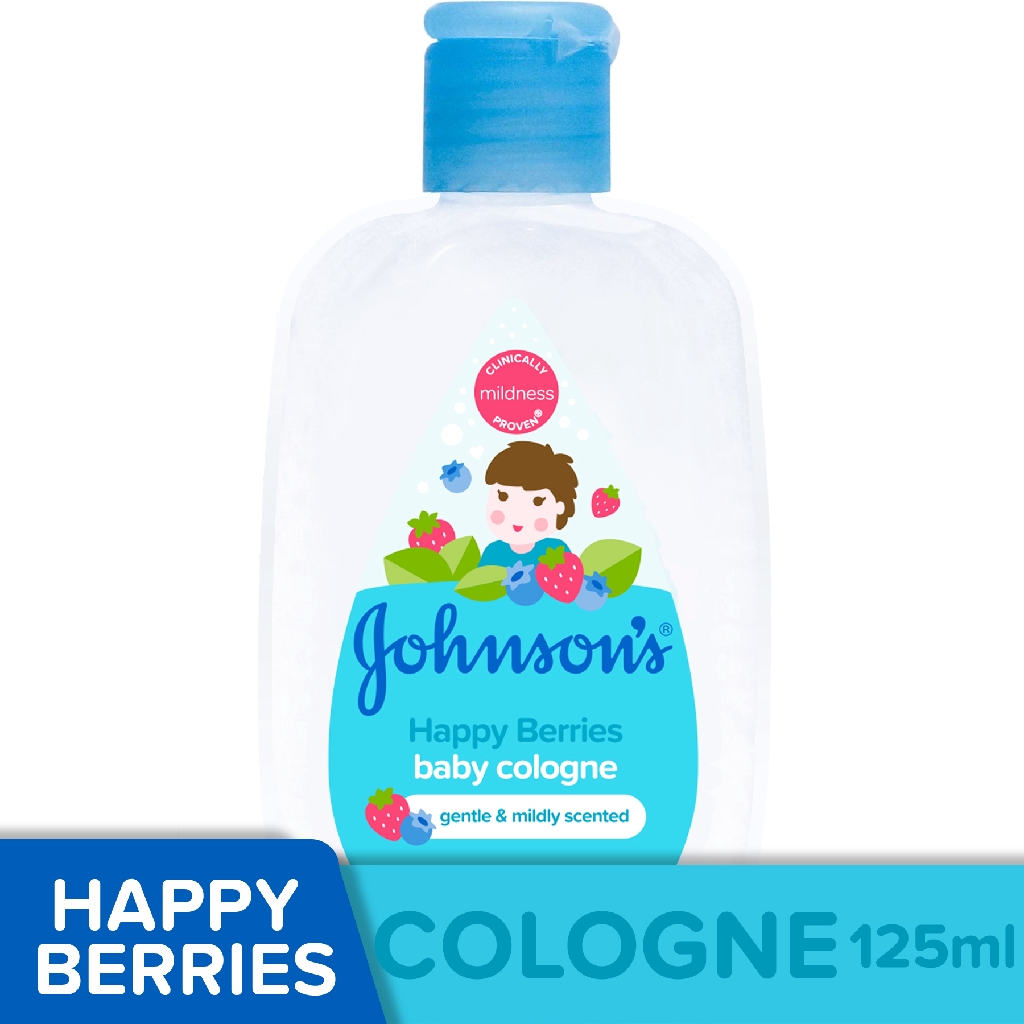 Johnson's Baby Cologne Happy Berries 125mL Shopee Philippines
