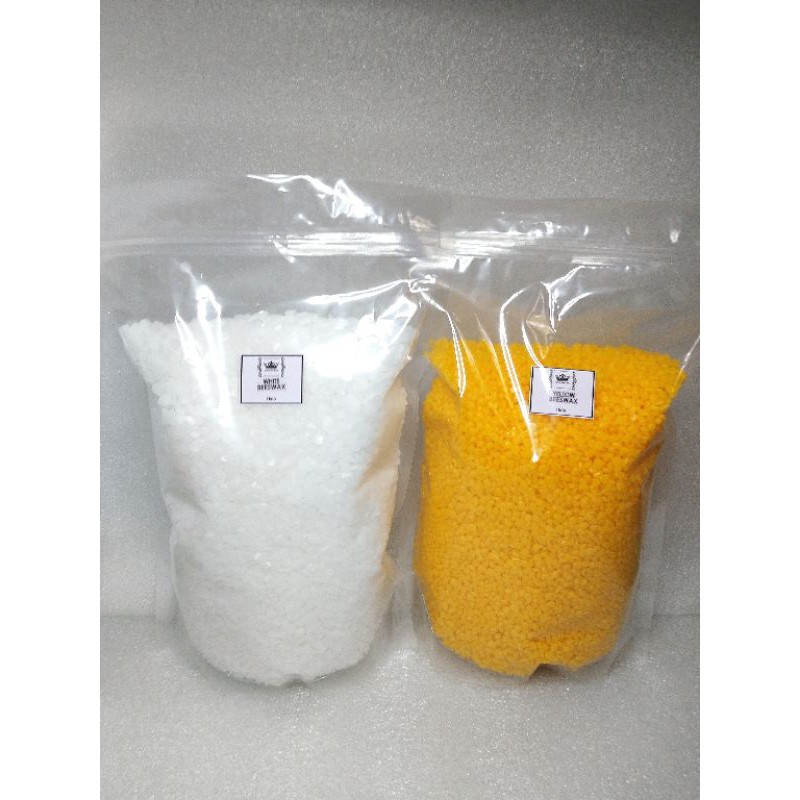 Yellow and White Beeswax per 500g and 1kg Shopee Philippines