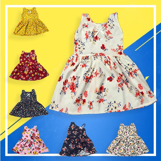 Tres Kids Casual elegant Cute Dress Bestida Panglakad Pangalis (1-3ys ...