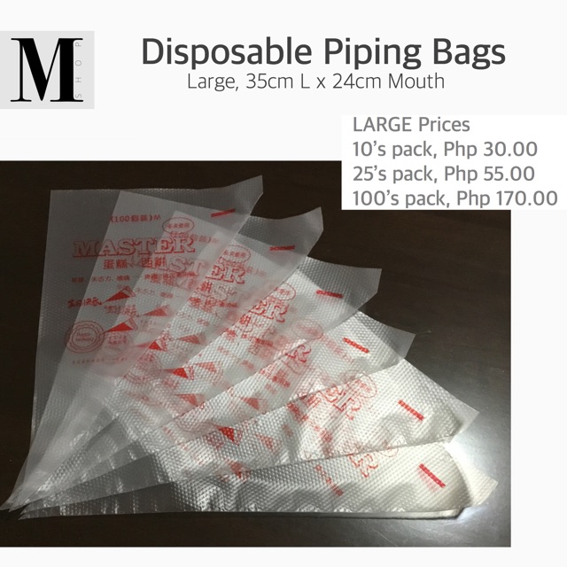 piping bag price