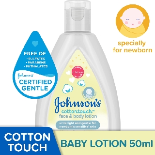 cotton touch face and body lotion
