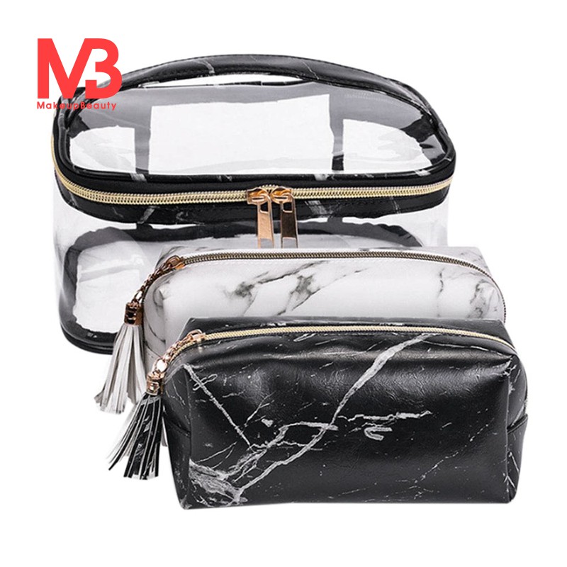 makeup bag set of 3