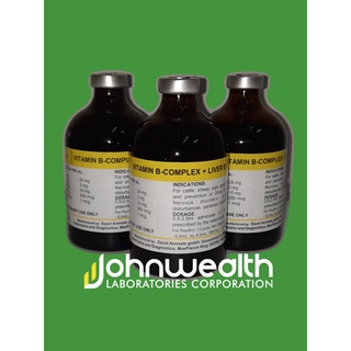VITAMIN B-COMPLEX + LIVER EXTRACT (Injectable for Cattle, Sheep, Pigs, Goats and Cats.)