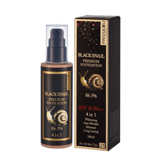 Black snail premium foundation тональный крем описание