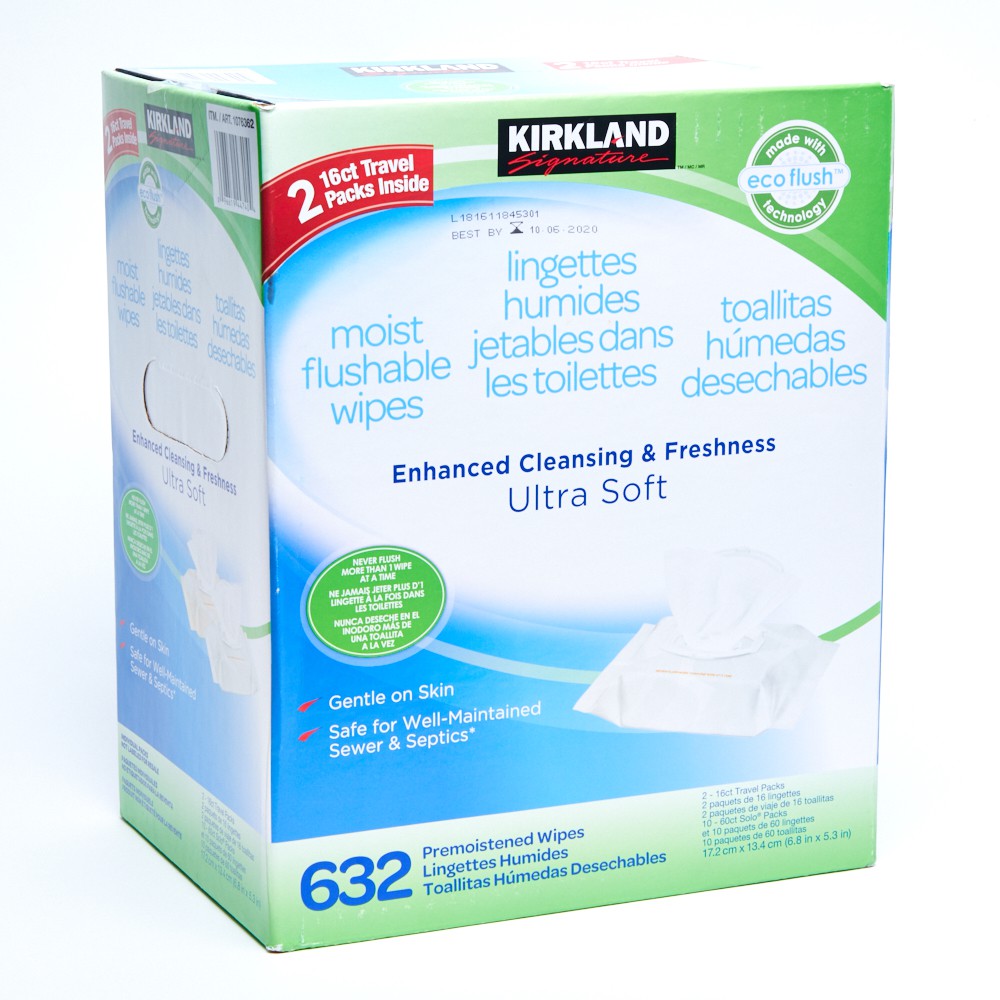 kirkland flushable wipes safe for baby