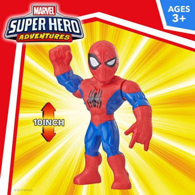 MARVEL MEGA MIGHTIES 10 INCH SPIDERMAN FIGURE | Shopee Philippines