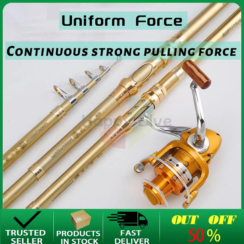 [Local Delivery]2.1M4.5M Super Hard Fishing Rod Sea Fishing Rod