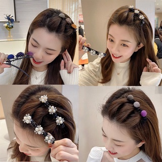 Korean New Braided Hairpin Clip Holder Headwear Hair Accessory for Girls