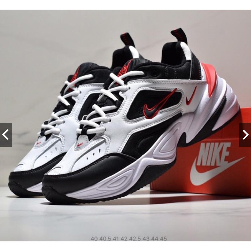 musical reemplazar Normalización Nike Air Monarch M2K Tekno ready stock black white red 40-44 | Shopee  Philippines