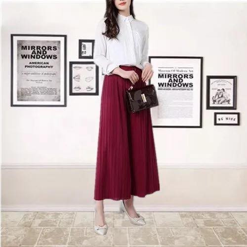 Full Length Electric Pleated Square 