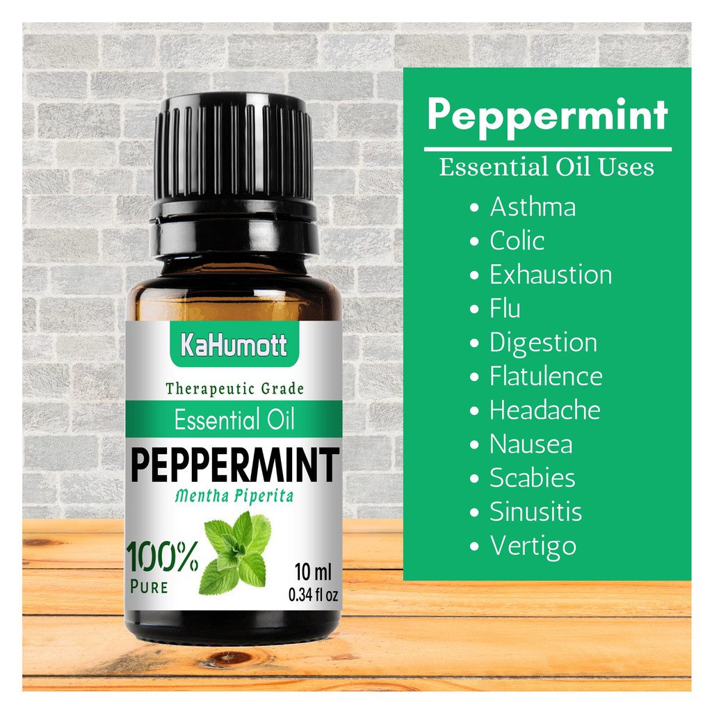 PEPPERMINT 100 Pure Essential Oil 10 ml Shopee Philippines