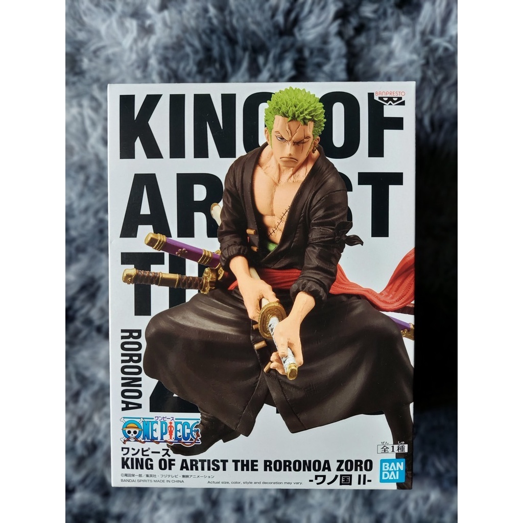 Banpresto One Piece King Of Artist The Roronoa Zoro Wanokuni Shopee Philippines