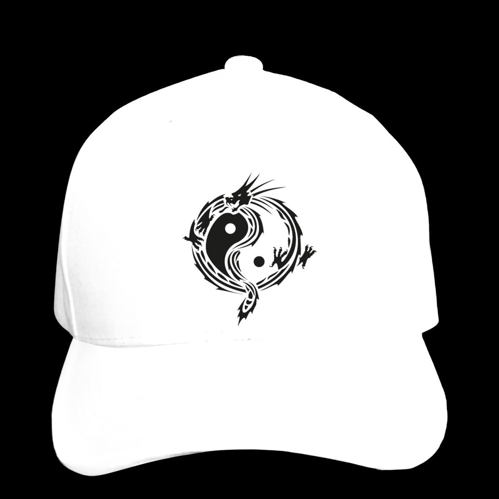 Baseball Cap Yin Yang Dragon Logo Hat Peaked Cap a2x3 Shopee Philippines