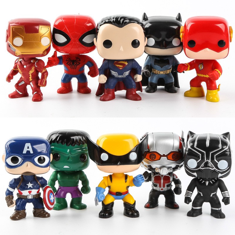 marvel dc figures