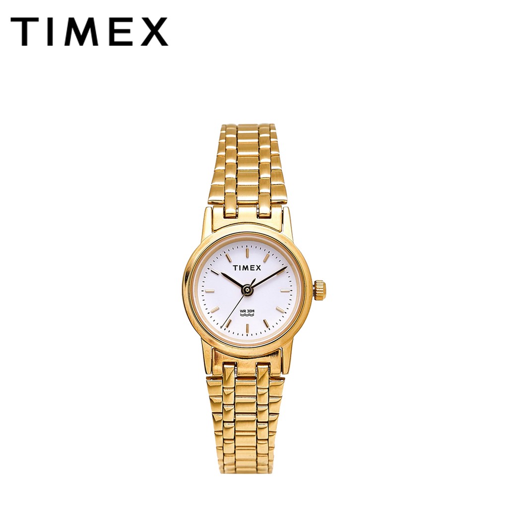 Timex AB Series Gold Stainless Analog Quartz Watch For Women TW00B303E  CLASSICS | Shopee Philippines