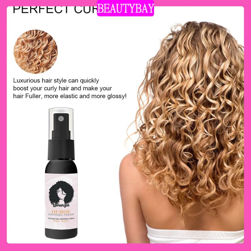 CHERRY Ouhoe 50ml styling fluffy moisturizing repair curly hair styling  elastin Jackson | Shopee Philippines