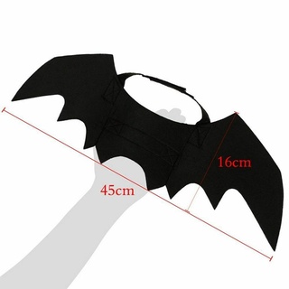 ™❅﹊AUGUSTINA Reusable Bat Wings Funny Dog Costumes Pet Supplies Halloween Decoration Cat Halloween C