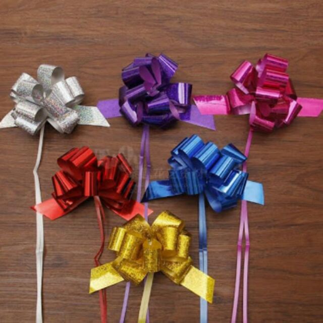 paper ribbon gift wrapping