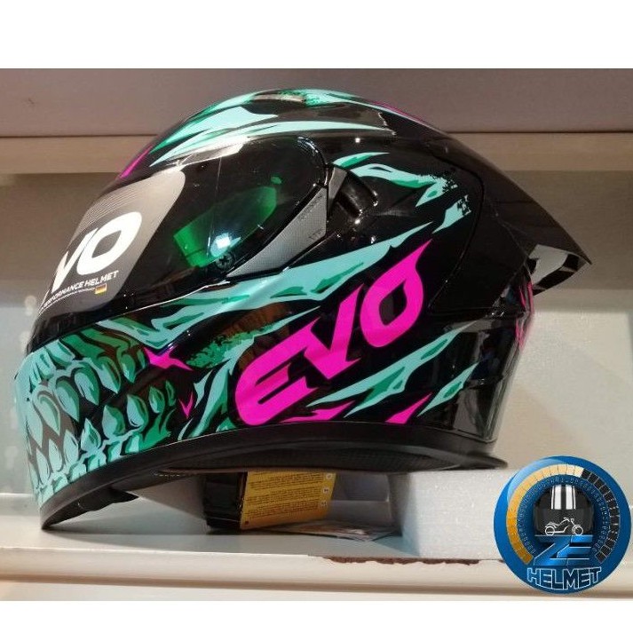 Evo Gt Pro Wraith Dual Visor Blue Pink Free Lens Shopee Philippines