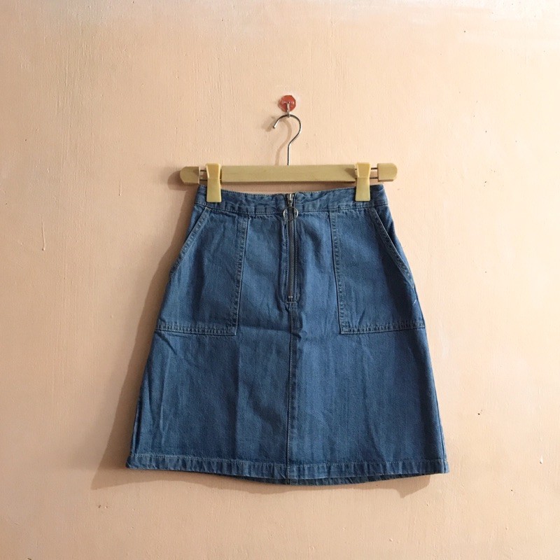 a line denim