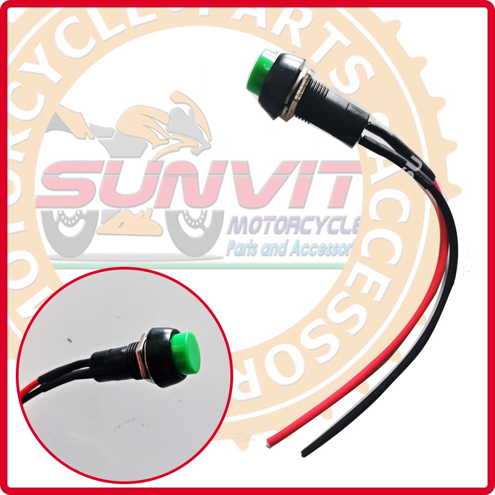 MOTORCYCLE PUSH BUTTON SWITCH 2 WIRE Shopee Philippines