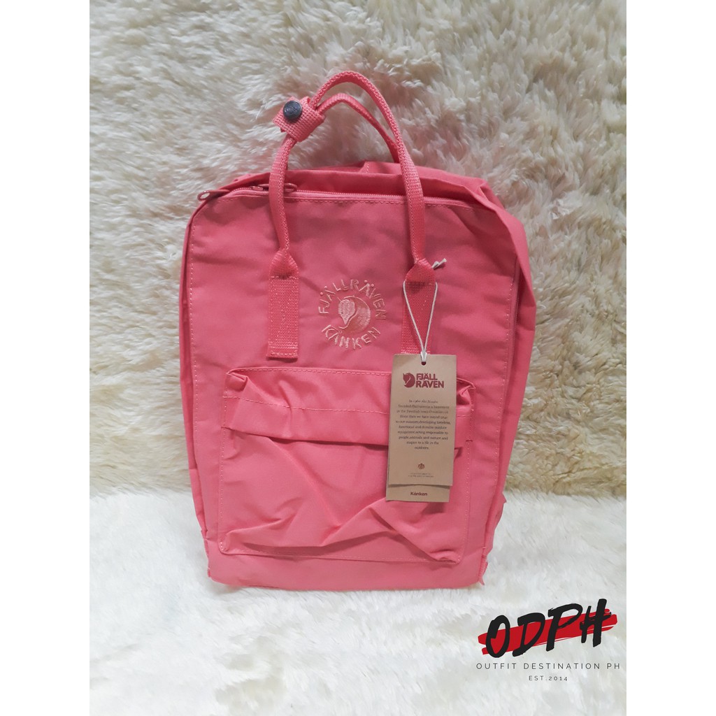 kanken backpack embroidered