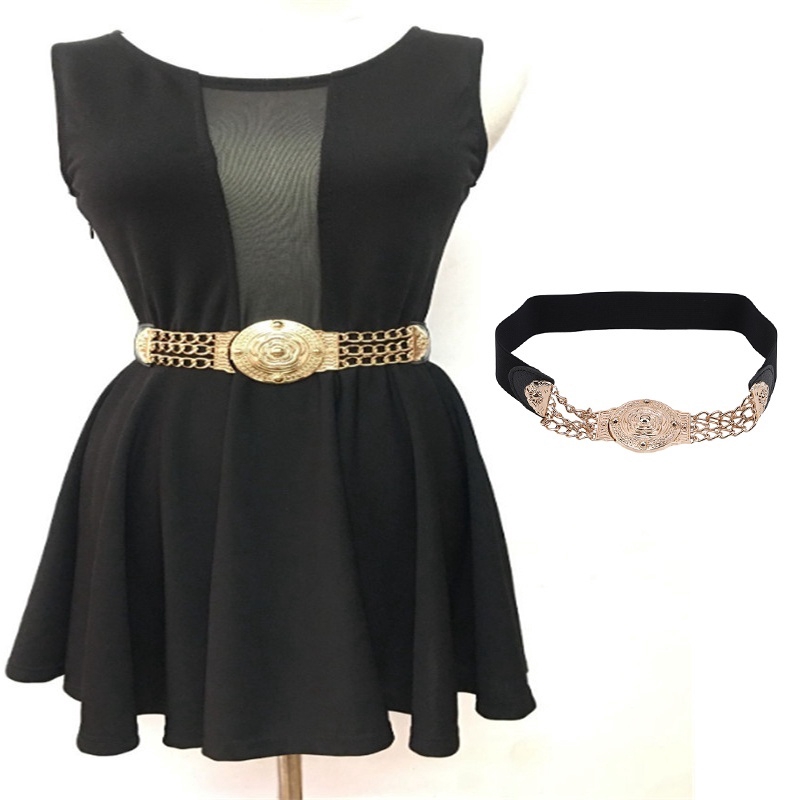gold chain belt for dress
