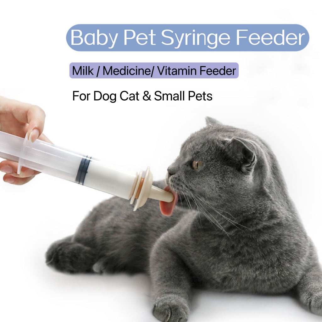 Pet City Disposable Silicone Nipple Syringe Universal Pacifier