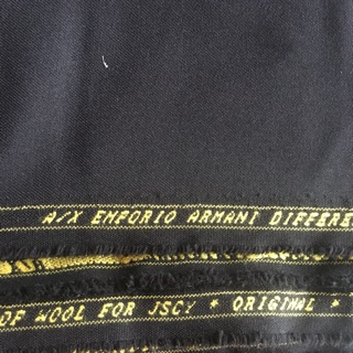 armani suit fabric