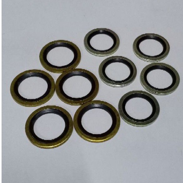 10 x M15 Aluminium Sealing Washers Metric Oil Plug Ring Plain 15.2 x 20.0 x 1.2 