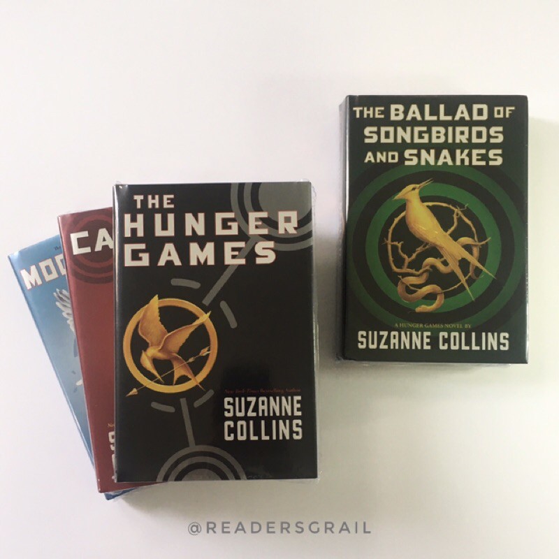 The Hunger Games set (Hardcover) | Shopee Philippines