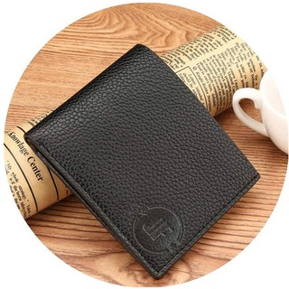 New Stock Leather Wallet for Men's 3 sides 2 folds Coin Purse Black/Brown Q008 #3