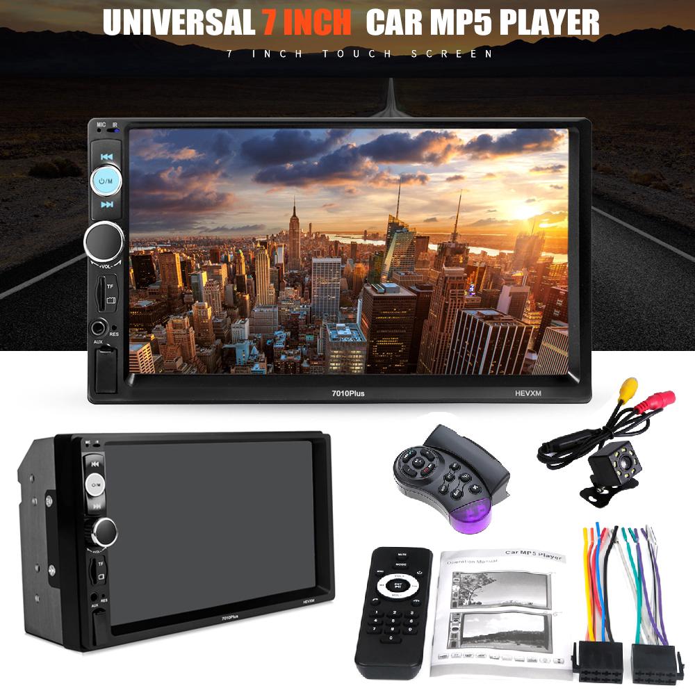 7010Plus 7'' Bluetooth Double 2 Din Car Radio Stereo Player Vedio MP5