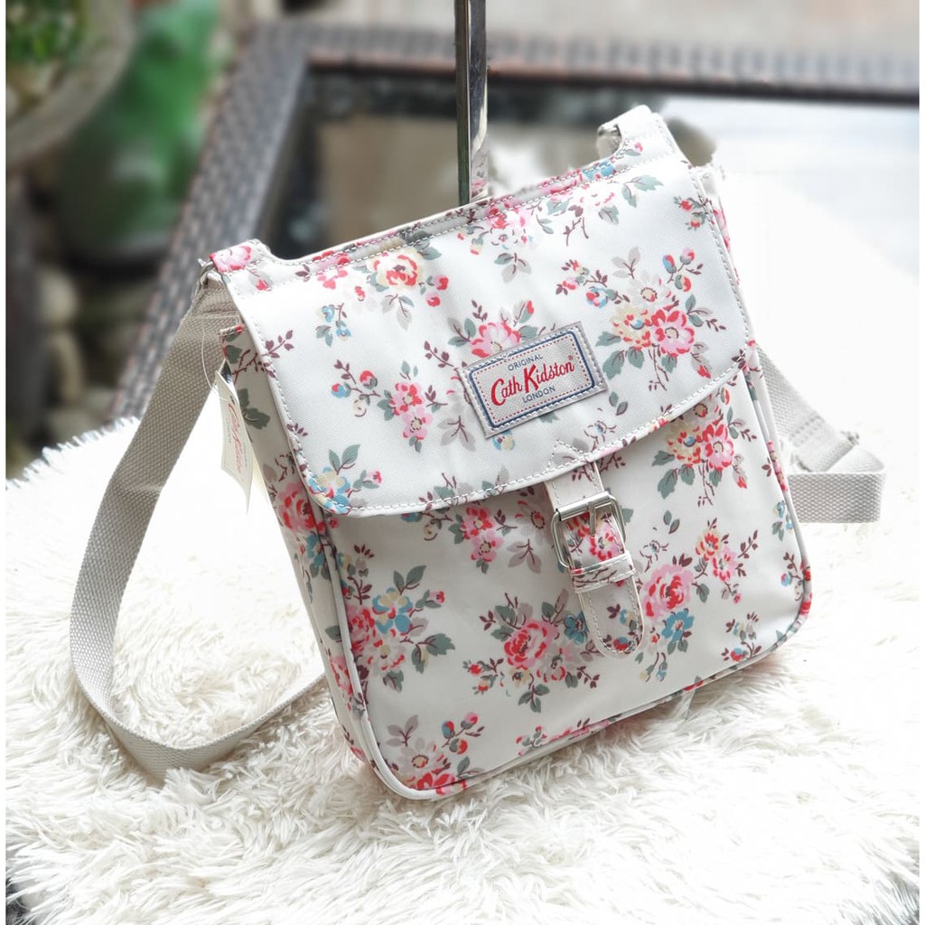 cath kidston tab saddle bag