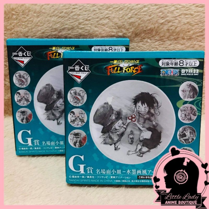 One Piece Anime Collectibles Small Plate 1 8 Acsp Op Shopee Philippines