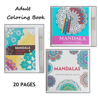 Download Mandala Coloring Book Prices And Online Deals Jul 2021 Shopee Philippines