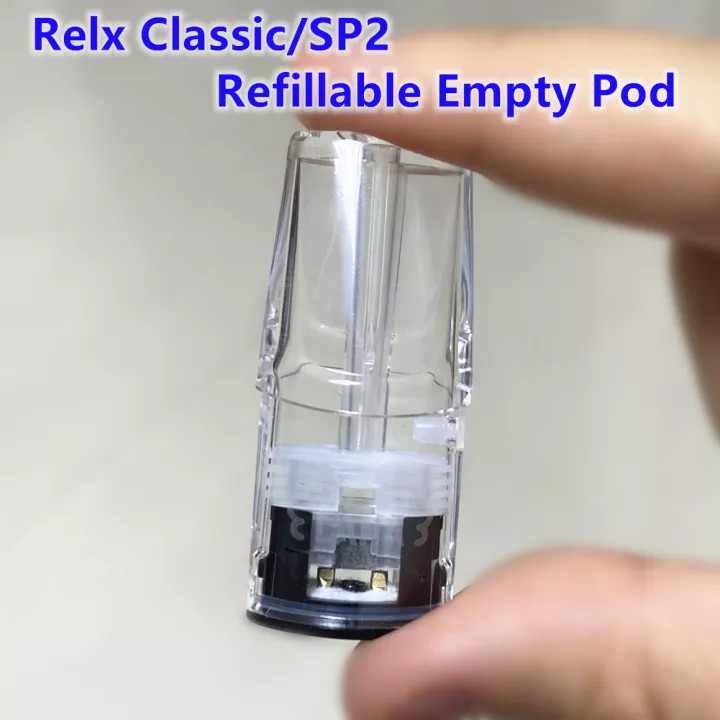 Ready stock RELX Classic Refillable Empty Pod / Relx pods Refill Juice ...