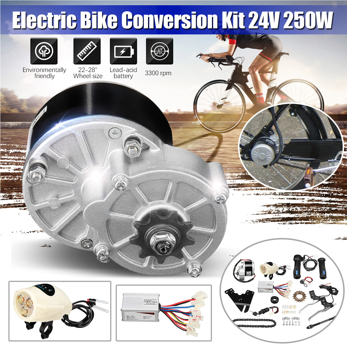 electric bike conversion kits with battery