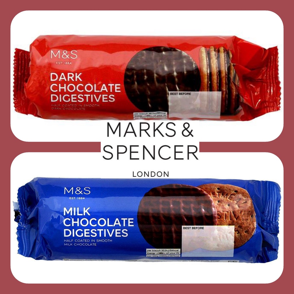 Marks and Spencers Digestive Biscuits 300g | Shopee Philippines