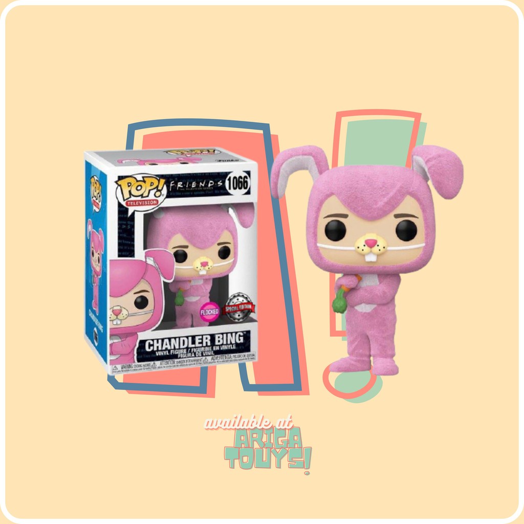 chandler funko pop flocked